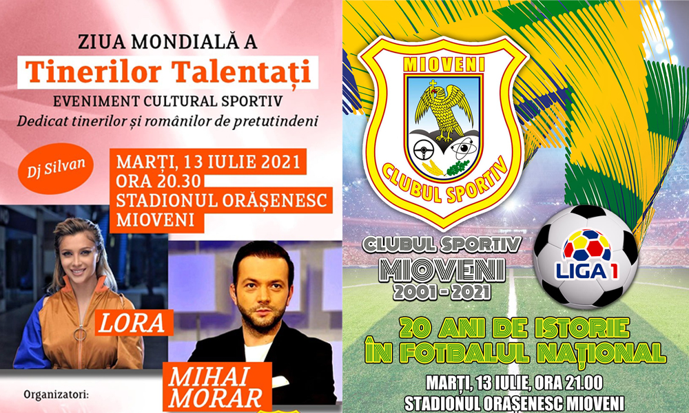 Mioveni: Dublu eveniment de Ziua Internațională a Tinerilor Talentați!