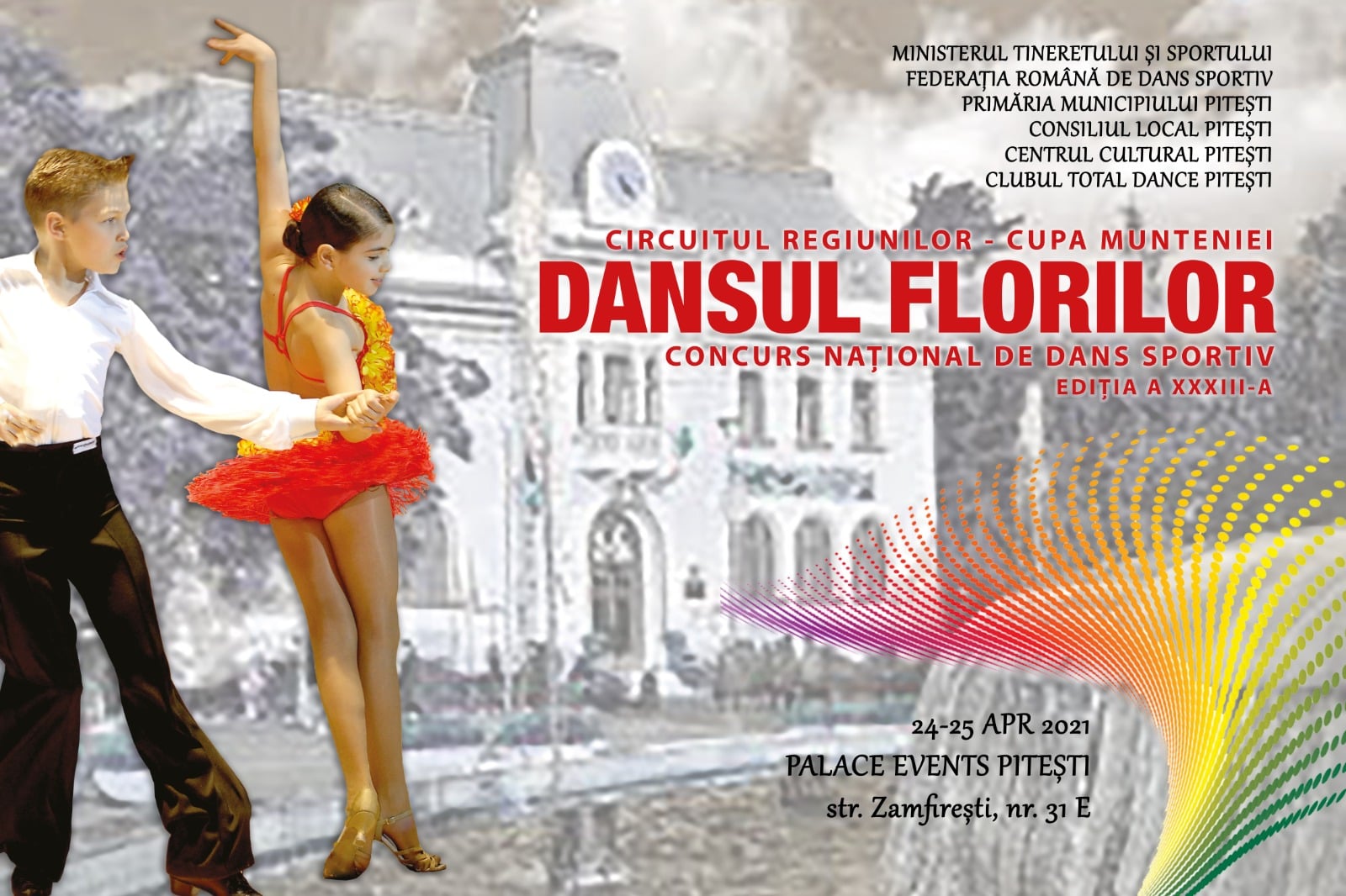 Concursul Național de Dans Sportiv „Dansul Florilor”, ediția a XXXIII-a