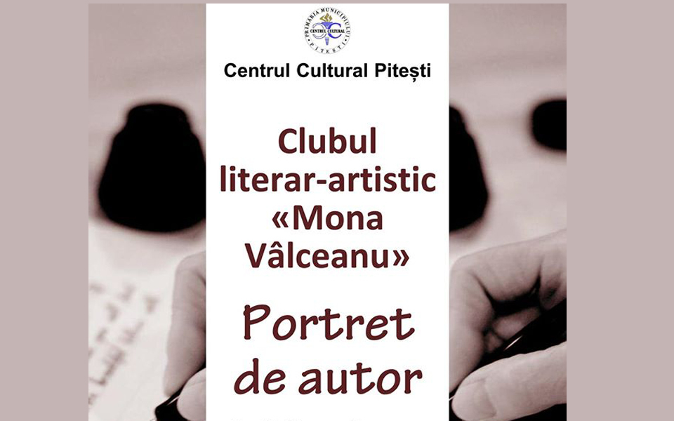 „Portret de autor”/ Centrul Cultural Pitești