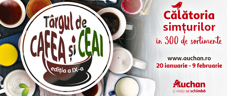 Auchan Bradu/ A noua ediție a Târgului de Cafea și Ceai
