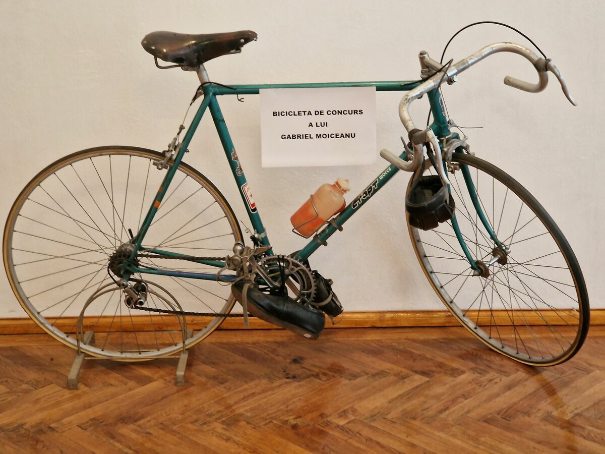 Bicicleta de concurs a lui Gabriel Moiceanu