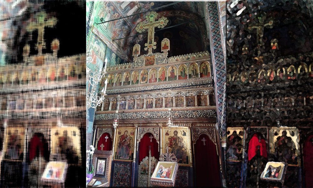 Altarul Mânăstirii Aninoasa