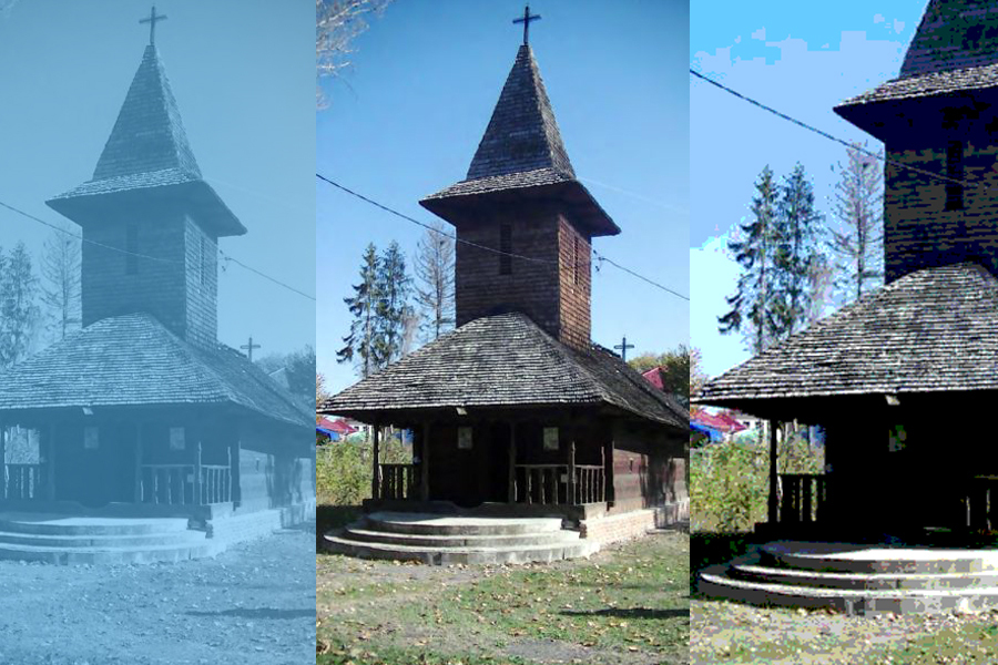 Biserica de lemn „Sfântul Mare Mucenic Pantelimon“, Spitalul Costești